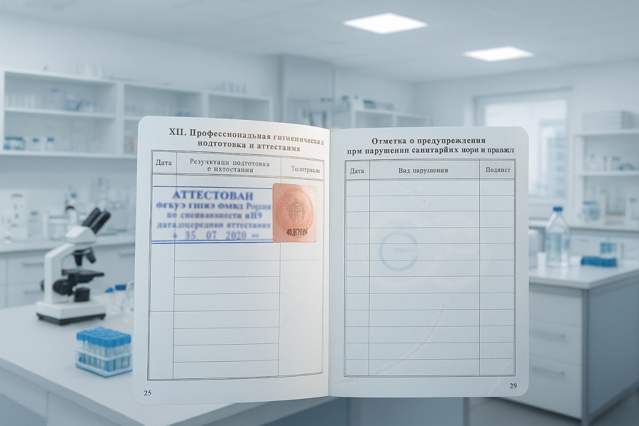 Как пройти гигиеническую аттестацию